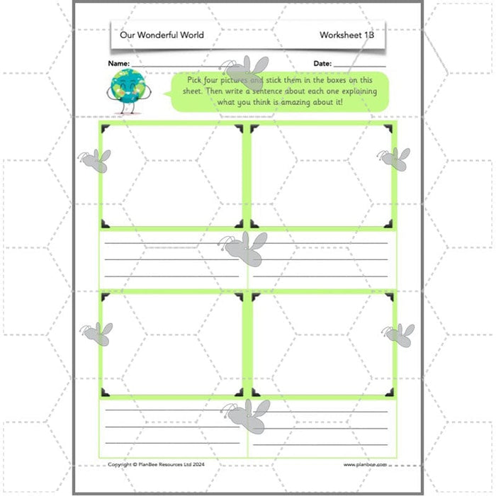 PlanBee Our Wonderful World - Creation Stories KS1 RE by PlanBee