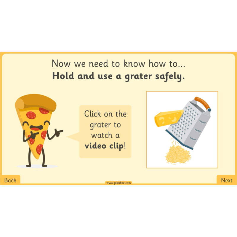 PlanBee Perfect Pizzas KS1 DT Lesson Pack