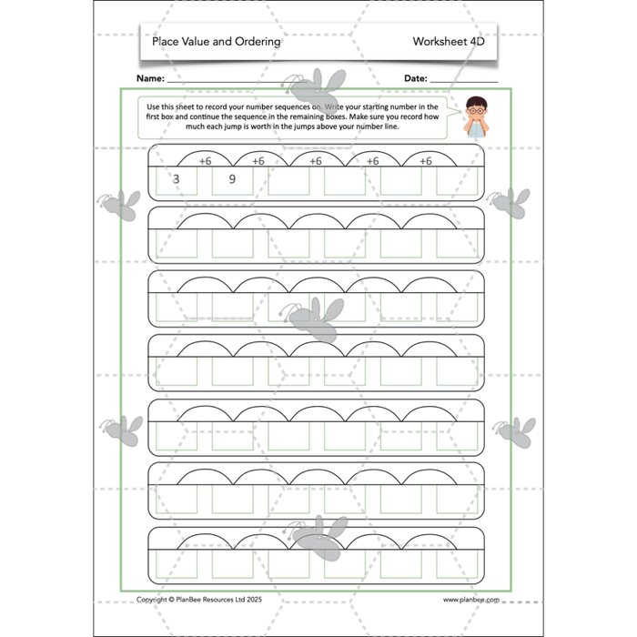 PlanBee Place Value and Ordering Year 4 Maths Lessons by PlanBee