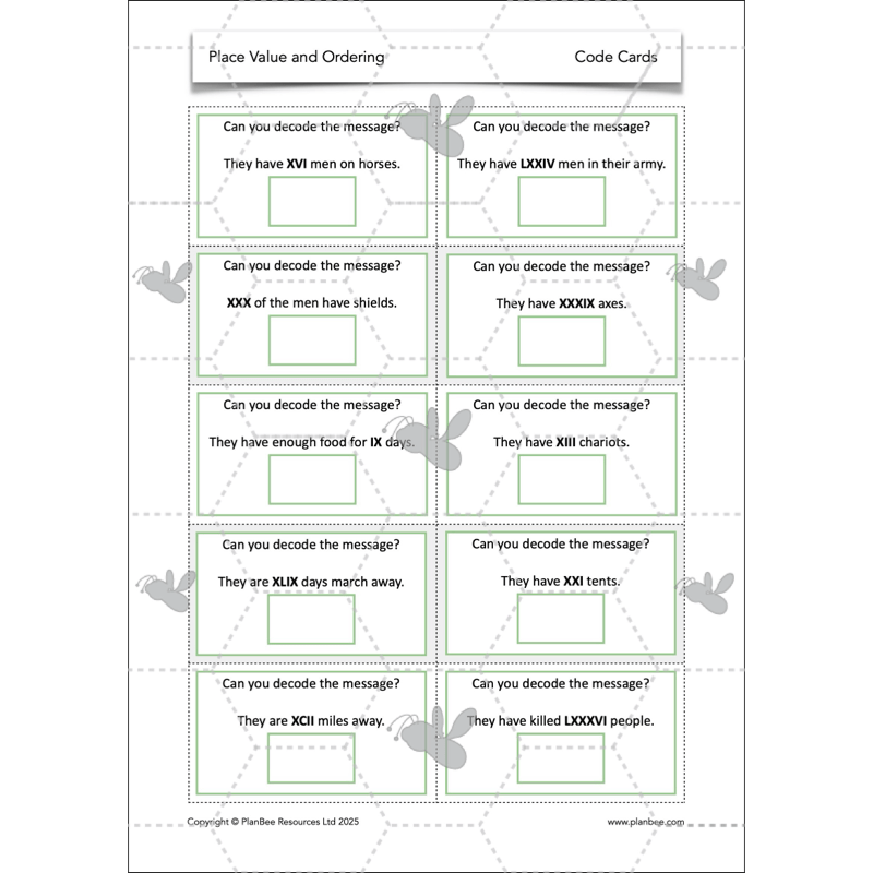 Place Value and Ordering