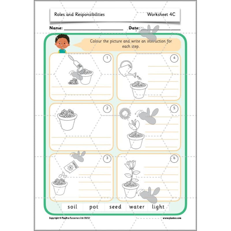 PlanBee Roles and Responsibilities | KS1 PSHE 