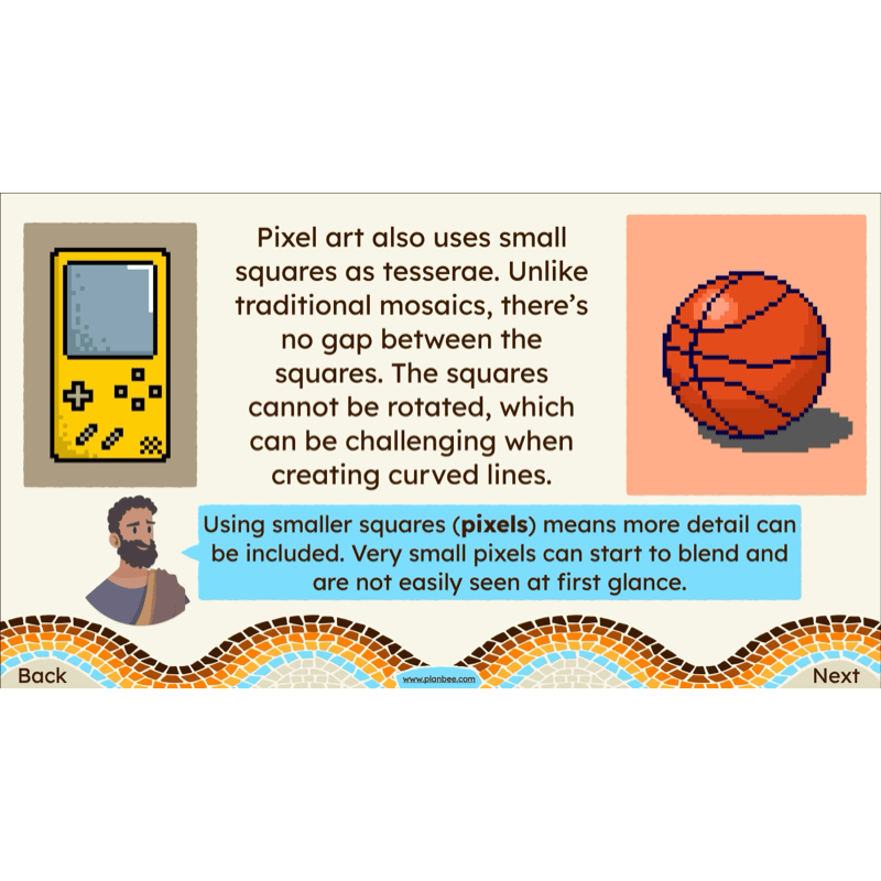 PlanBee Roman Mosaics KS2 Art Planning