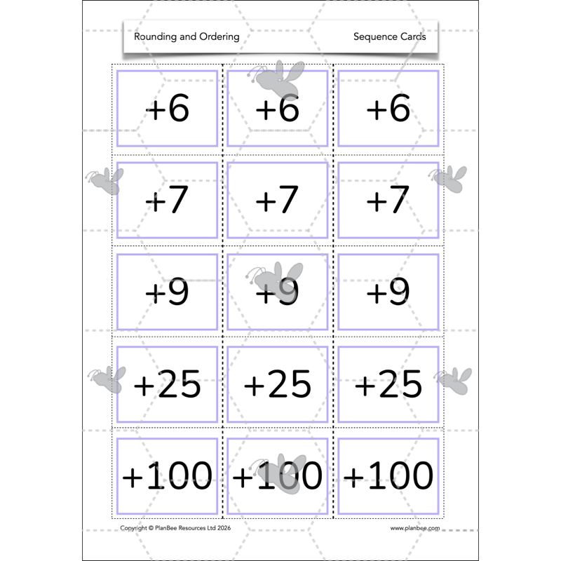 PlanBee Rounding and Ordering Numbers Year 4 Place Value by PlanBee