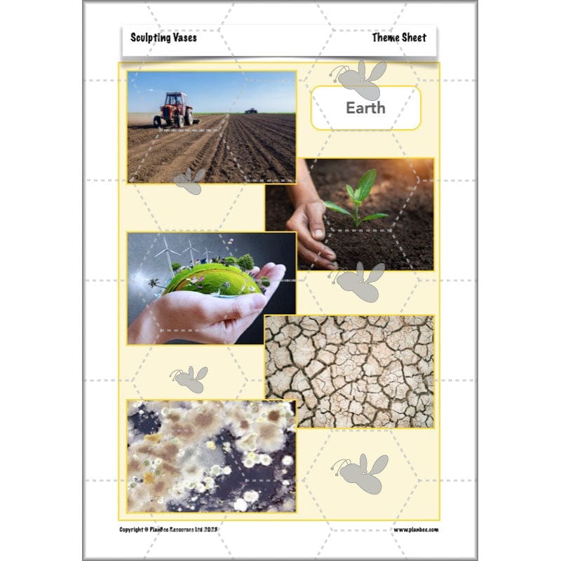 PlanBee Sculpting Vases - Sculpture Art Lessons for KS2 | Year 5 & Year 6