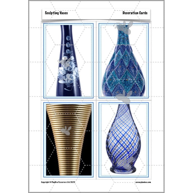 PlanBee Sculpting Vases - Sculpture Art Lessons for KS2 | Year 5 & Year 6