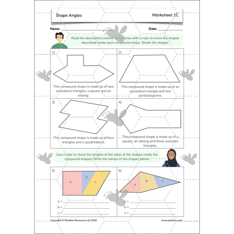 PlanBee Shape Angles Year 4 Shape Properties Lessons by PlanBee