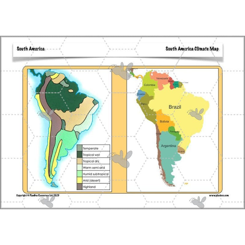 south america homework ks2