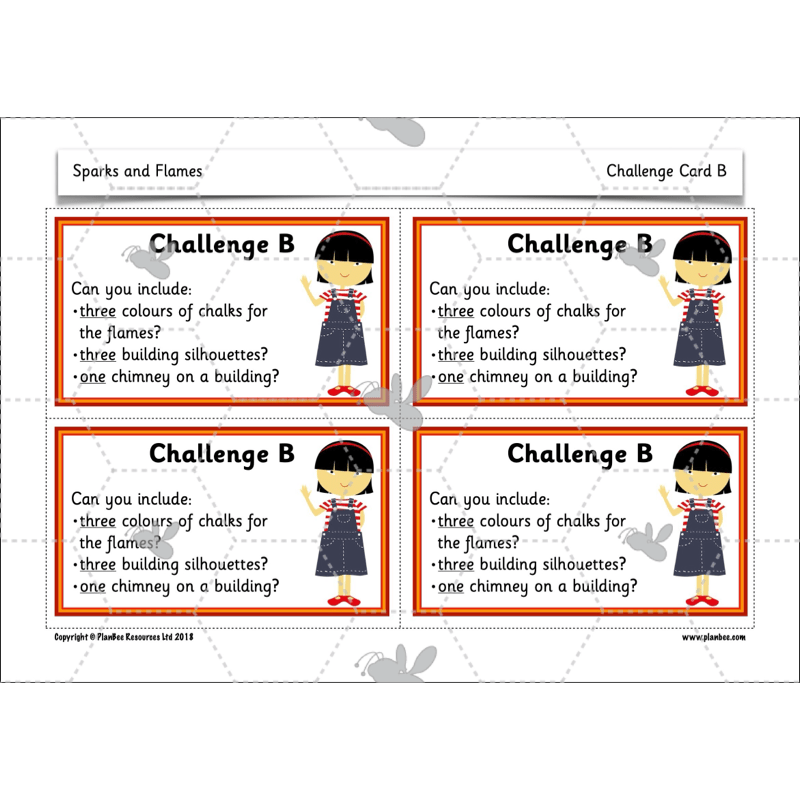 PlanBee Great Fire of London Art Ideas | PlanBee KS1 Art Lesson