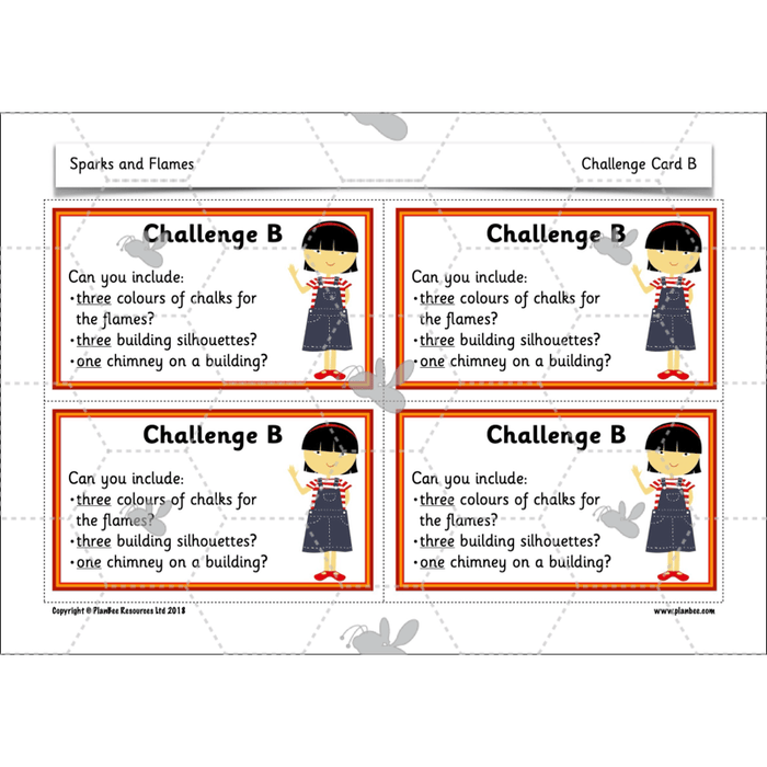 PlanBee Great Fire of London Art Ideas | PlanBee KS1 Art Lesson