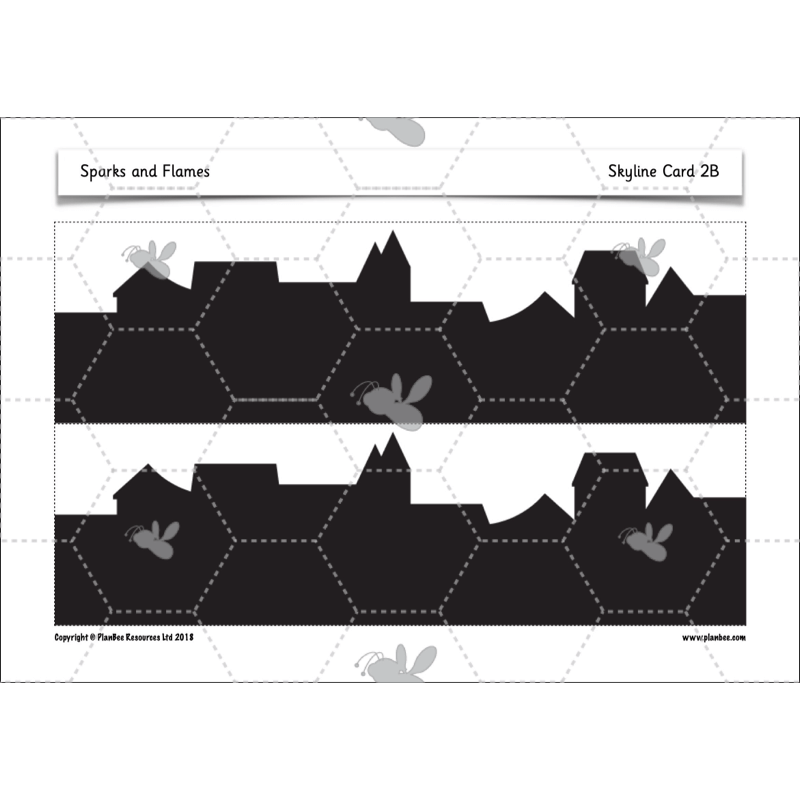 PlanBee Great Fire of London Art Ideas | PlanBee KS1 Art Lesson