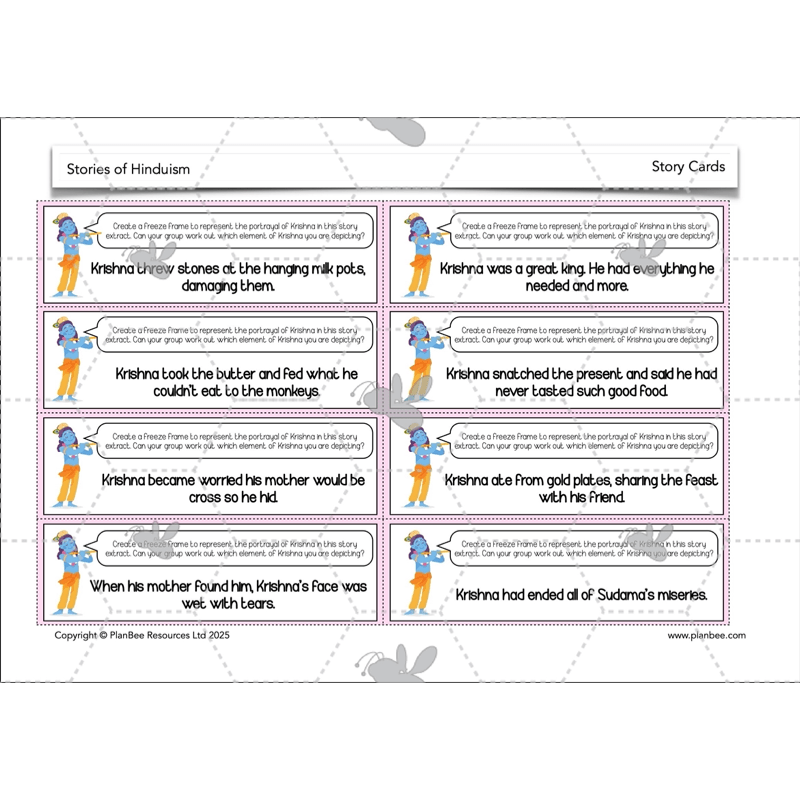 PlanBee Primary Resources Hinduism KS2 RE Lesson Pack | PlanBee