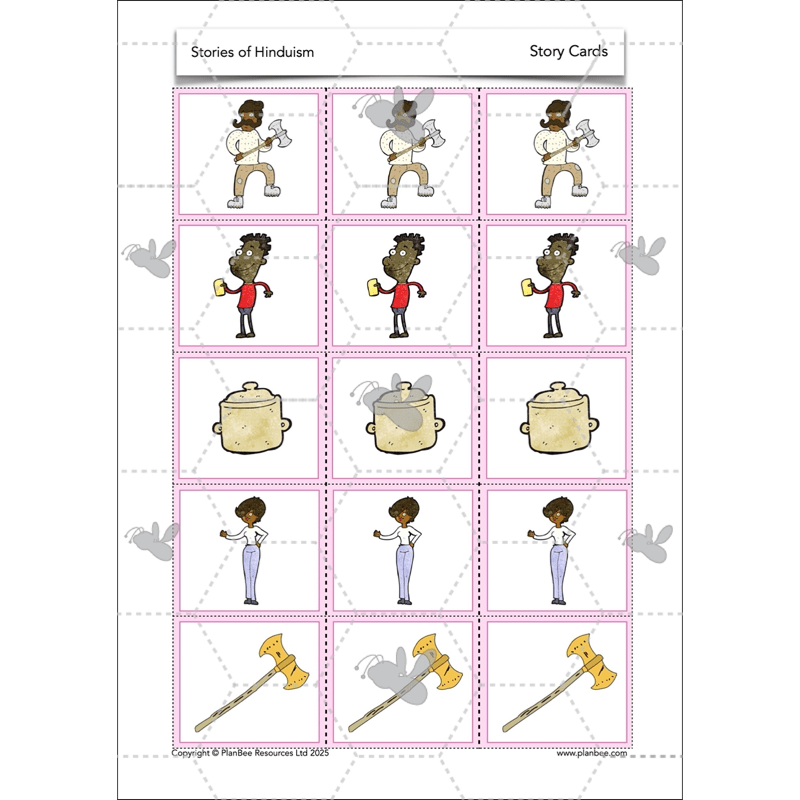 PlanBee Primary Resources Hinduism KS2 RE Lesson Pack | PlanBee