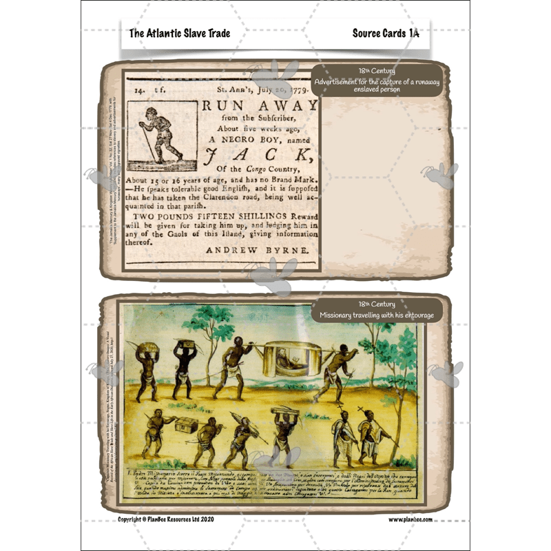 PlanBee The Atlantic Slave Trade | Slavery KS2 History by PlanBee