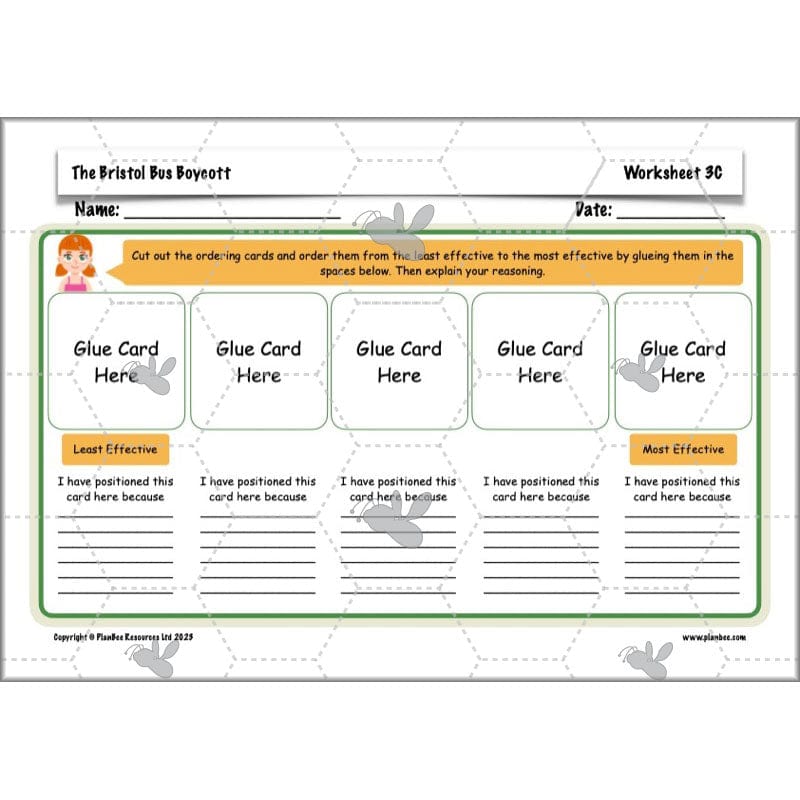 PlanBee Bristol Bus Boycott History KS2 lessons by PlanBee