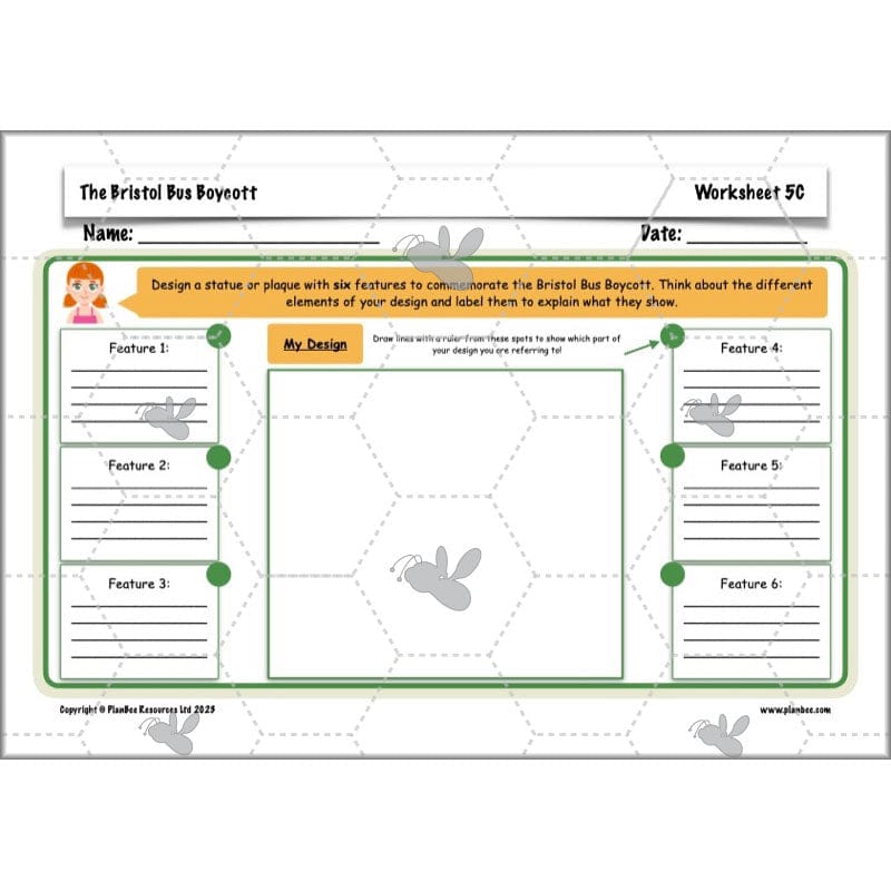 PlanBee Bristol Bus Boycott History KS2 lessons by PlanBee