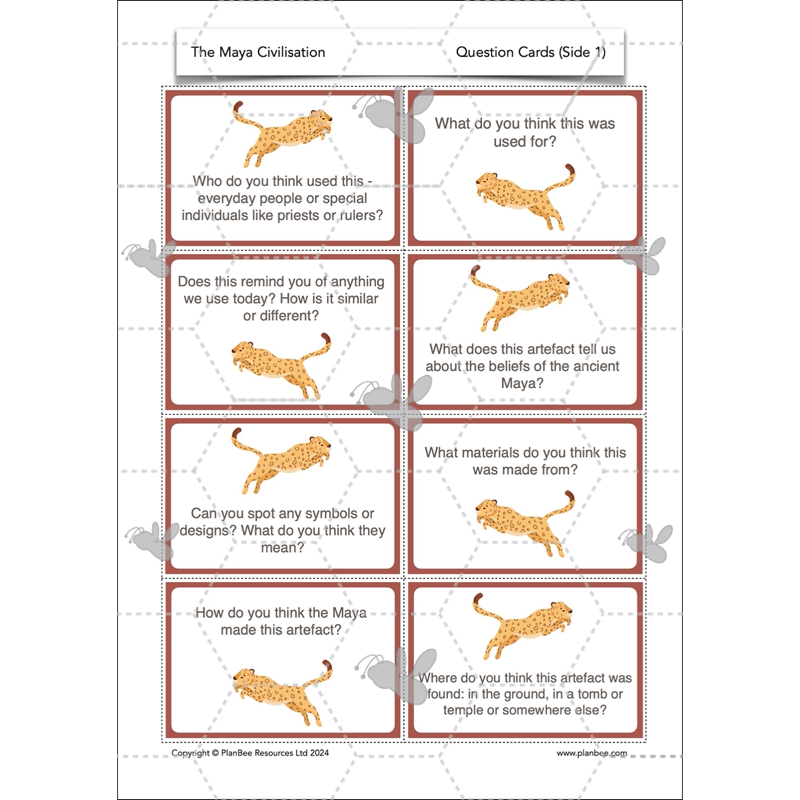 PlanBee The Maya Civilisation KS2 History Lessons and Resources