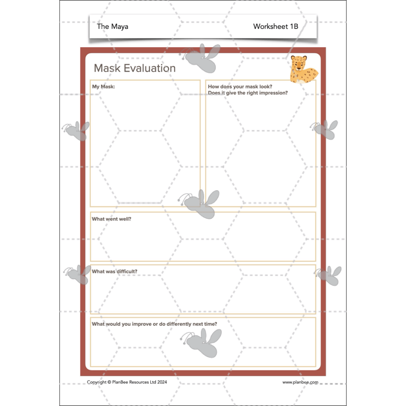PlanBee The Maya KS2 Topic Enrichment Lesson Pack