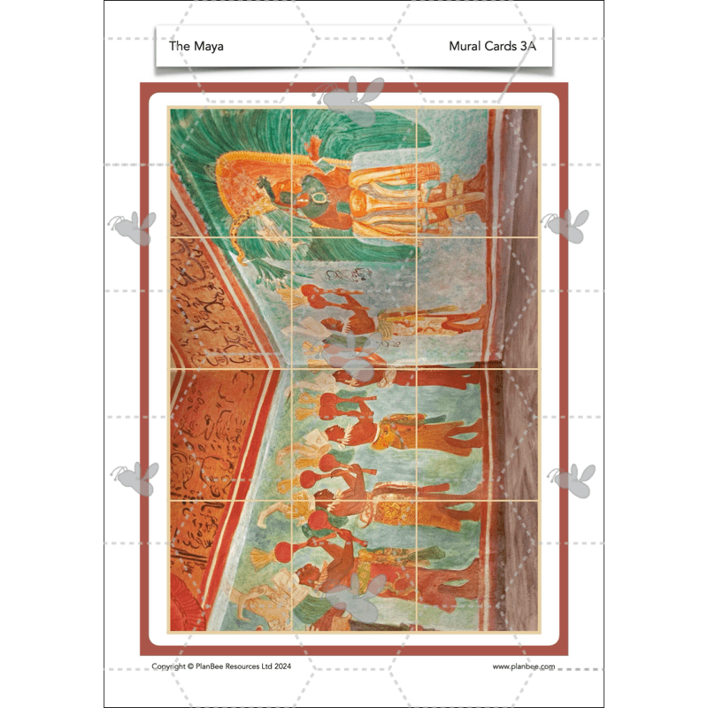 PlanBee The Maya KS2 Topic Enrichment Lesson Pack