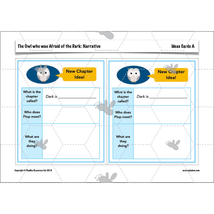 PlanBee The Owl who was Afraid of the Dark | KS2 Narrative Lessons