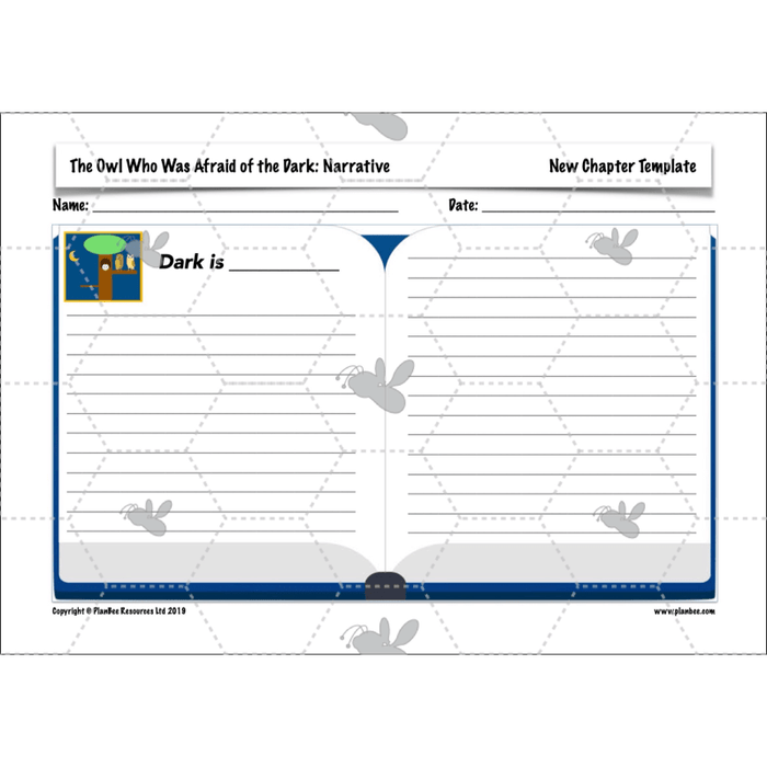 PlanBee The Owl who was Afraid of the Dark | KS2 Narrative Lessons