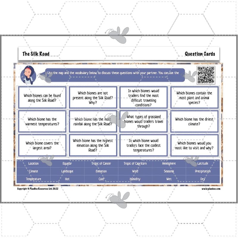 PlanBee The Silk Road KS2 Geography lessons | PlanBee