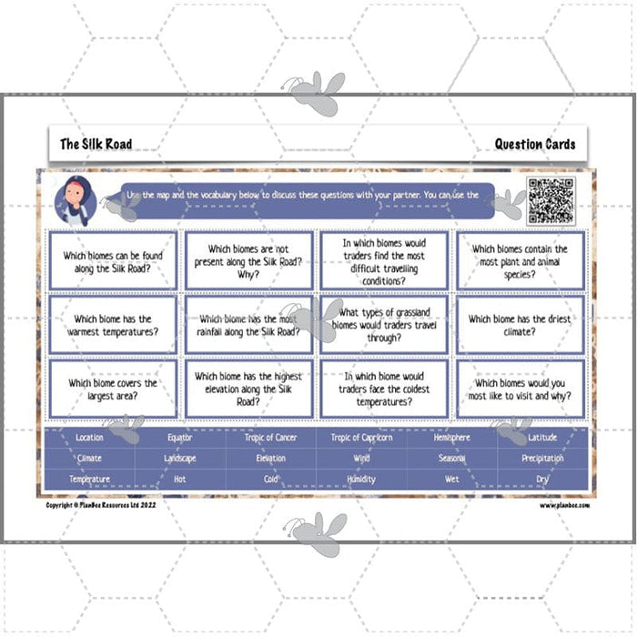 PlanBee The Silk Road KS2 Geography lessons | PlanBee