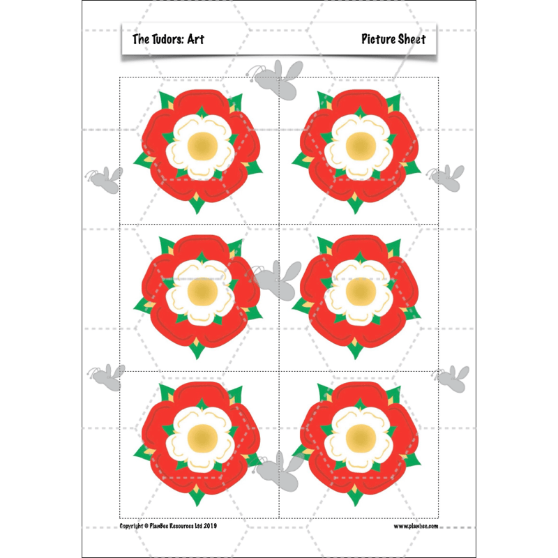 PlanBee The Tudors Topic KS2 Enrichment Lesson Pack