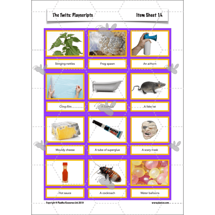 PlanBee The Twits: Playscripts KS2 | Year 4 English Pack