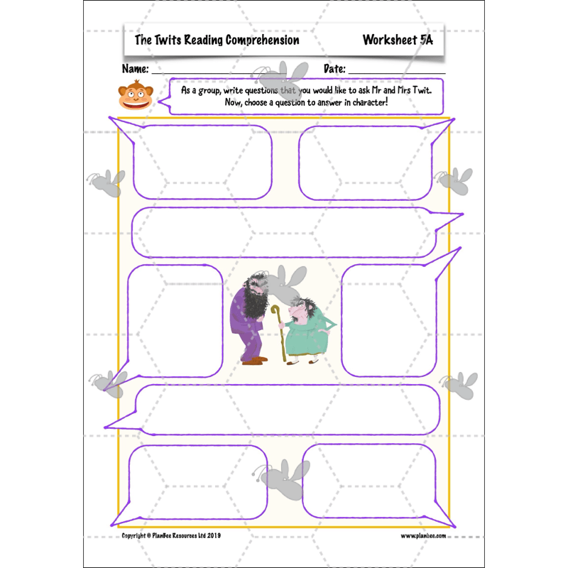 The Twits: Reading Comprehension