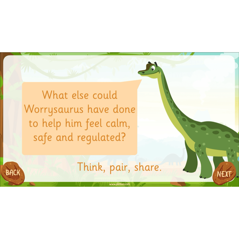 PlanBee The Worrysaurus KS1 PSHE Lesson Pack