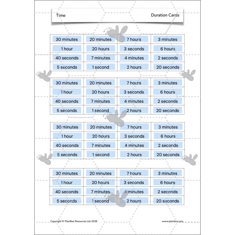 PlanBee Year 3 Time Word Problems Maths Lesson by PlanBee
