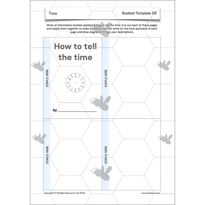 PlanBee Year 3 Time Word Problems Maths Lesson by PlanBee