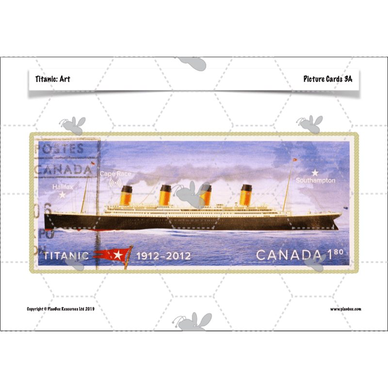 PlanBee Titanic Topic KS2 Enrichment Lesson Pack