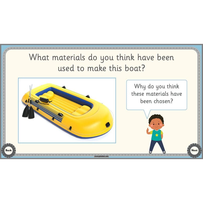 PlanBee Travel and Transport Topic Enrichment Pack