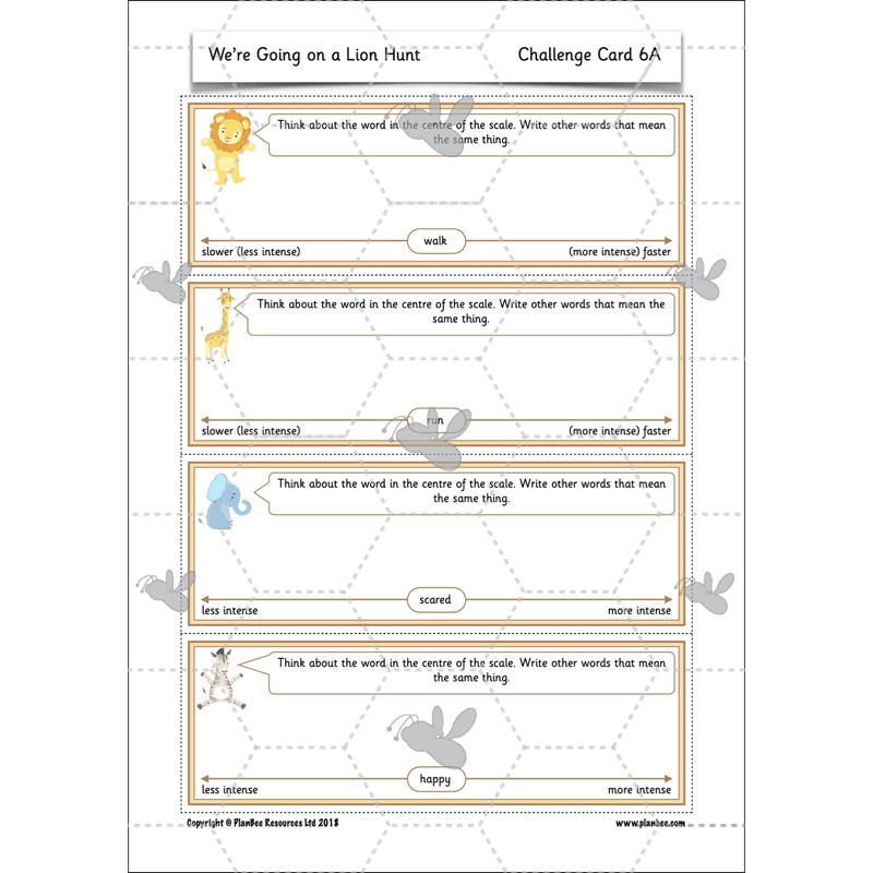 We're Going on a Lion Hunt