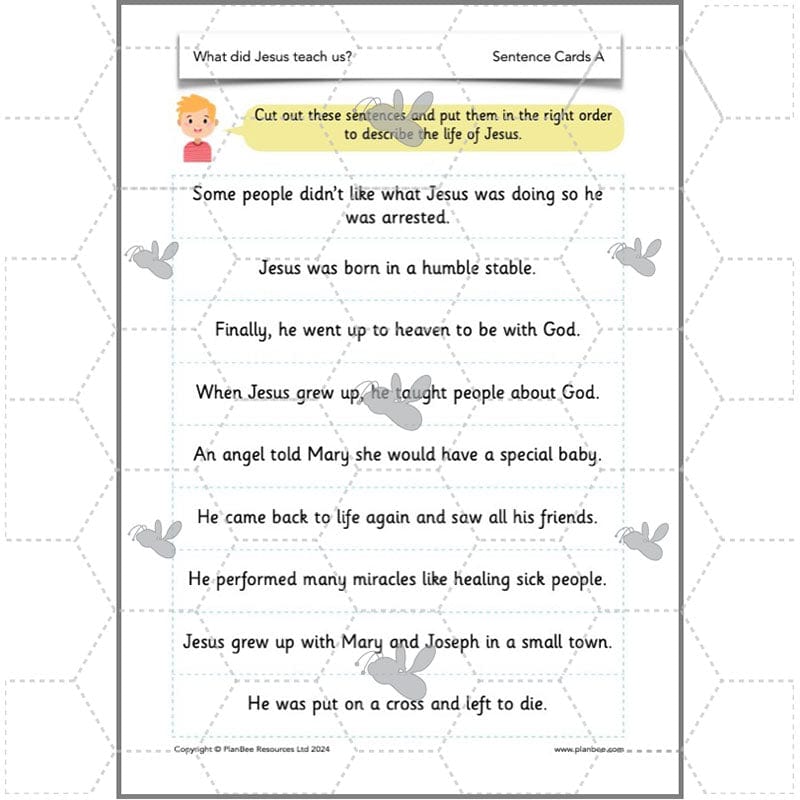 PlanBee What did Jesus teach us? KS1 Christianity Lessons by PlanBee