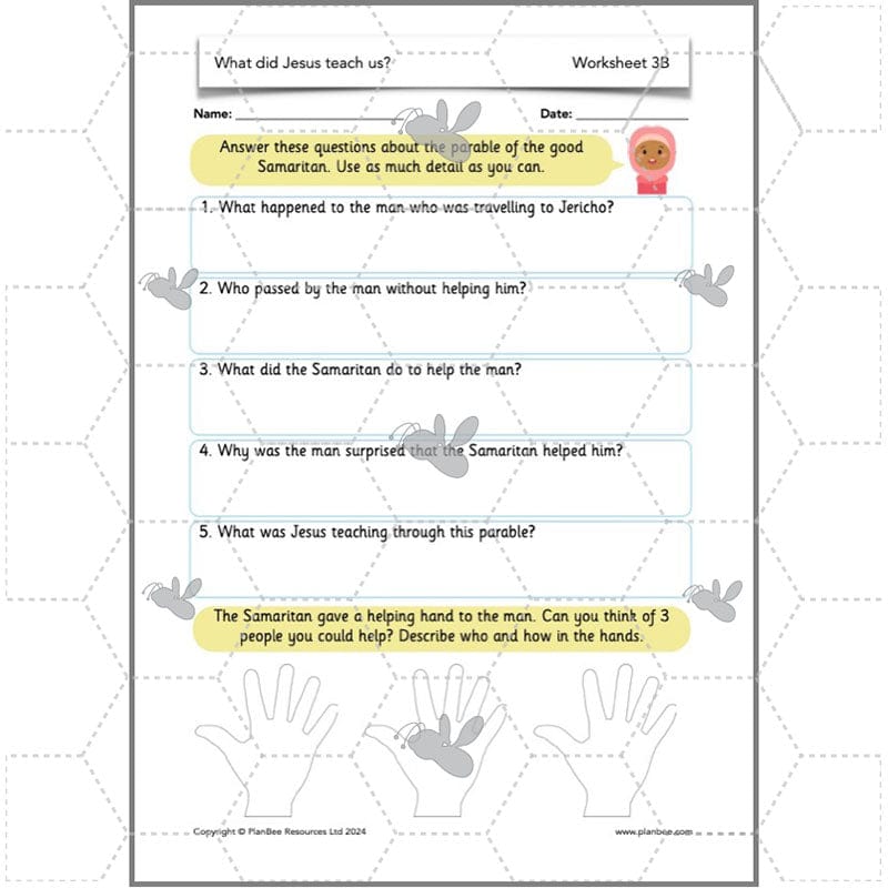 PlanBee What did Jesus teach us? KS1 Christianity Lessons by PlanBee
