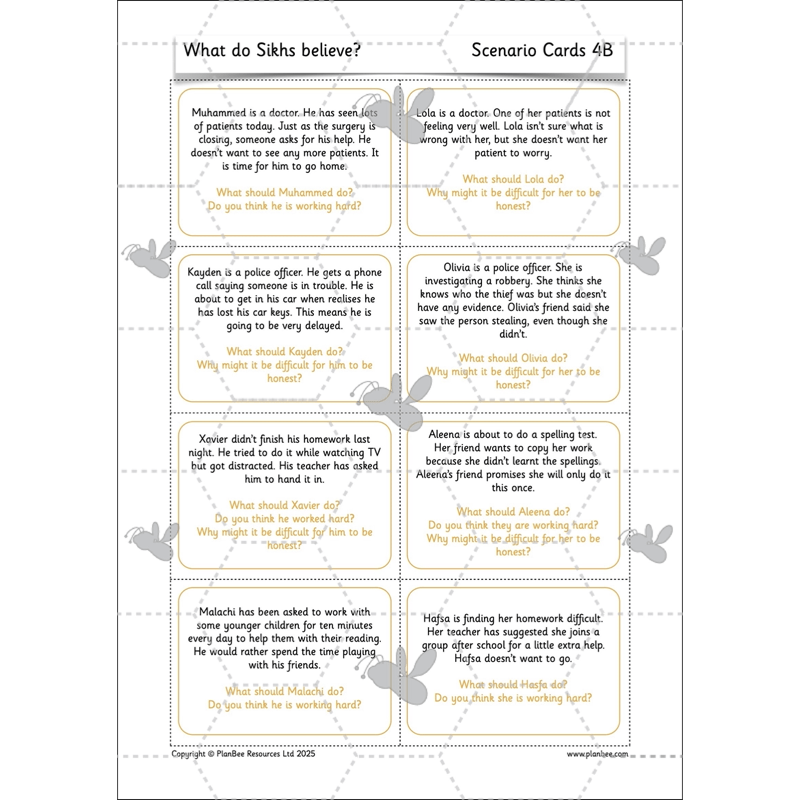 PlanBee What do Sikhs believe? | KS1 RE lesson planning