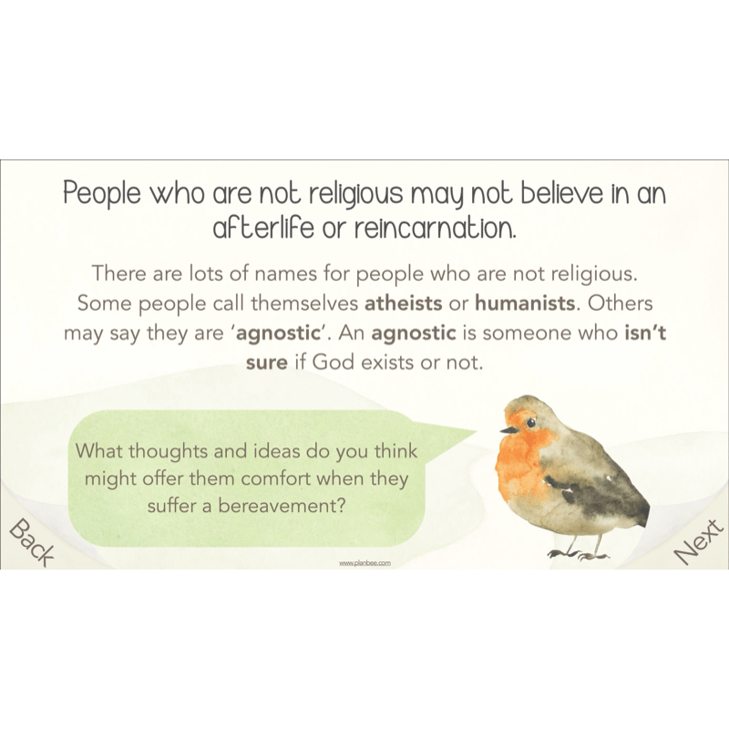 PlanBee What happens when we die? KS2 RE Lesson Plans