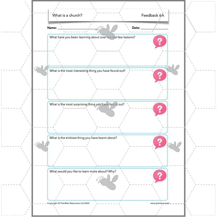 PlanBee What is a Church? Christian Places of Worship KS2 | PlanBee