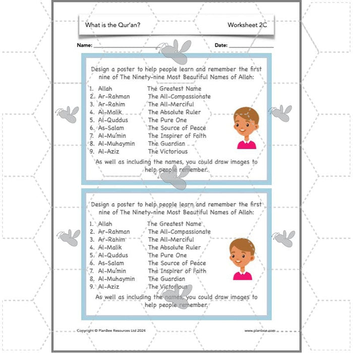 PlanBee Why is the Qur'an important to Muslims? The Quran KS2 RE