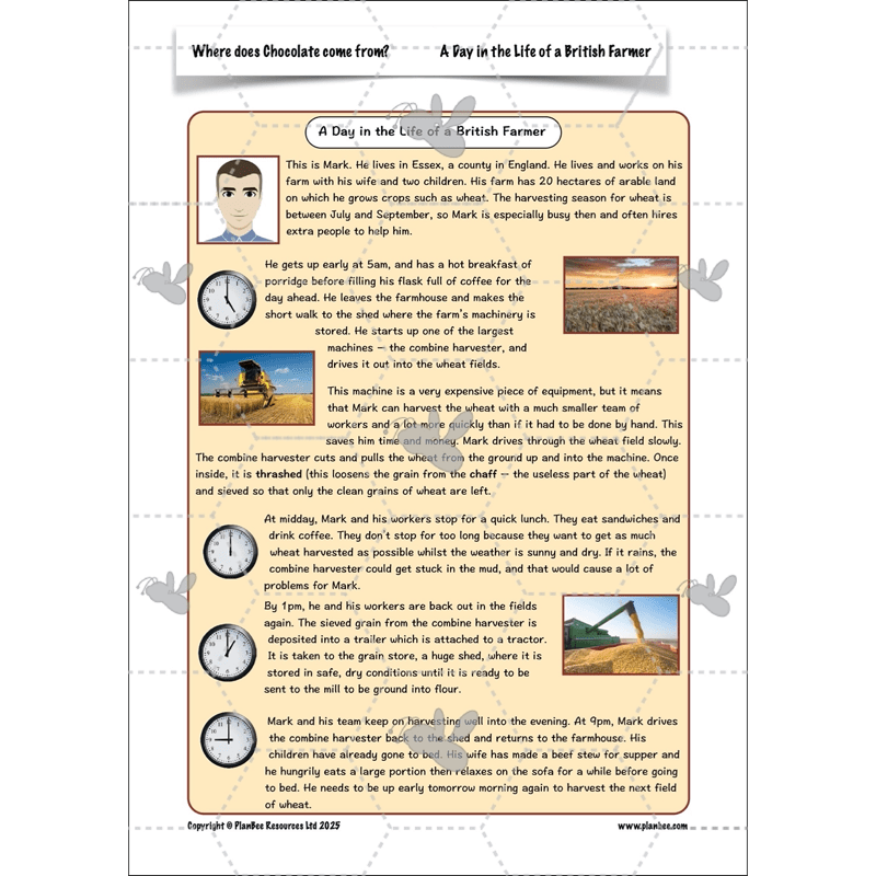 PlanBee Where does Chocolate come from? | KS2 Geography lessons