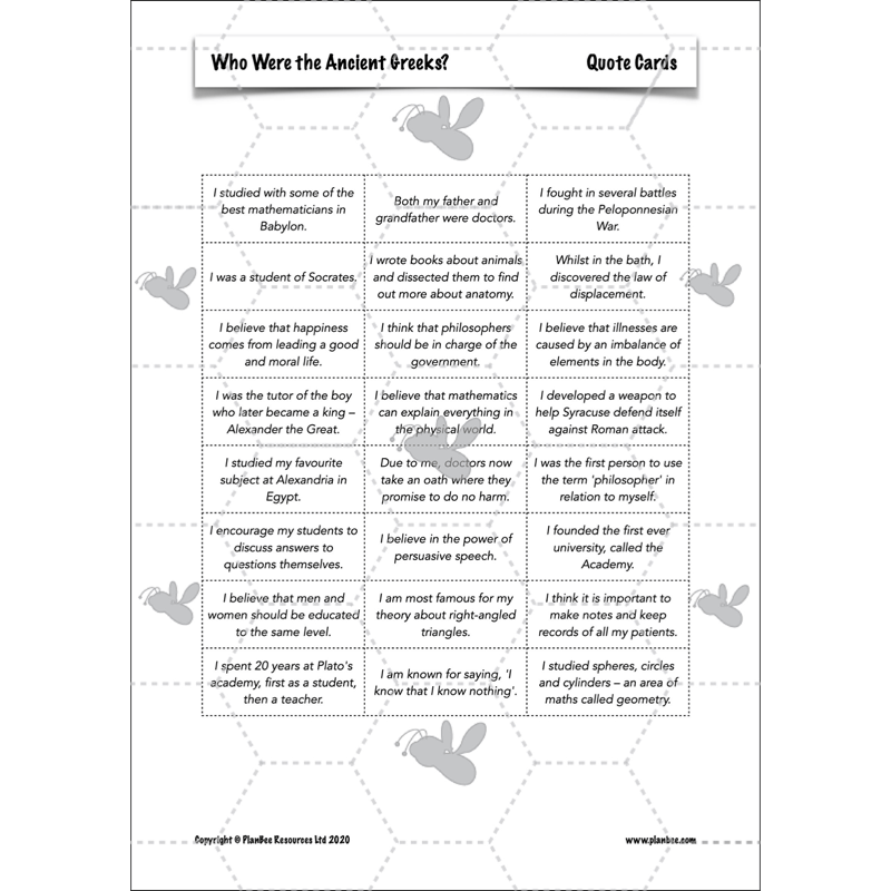 Who were the Ancient Greeks?