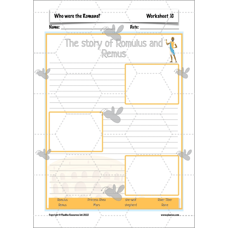 PlanBee Who were the Romans? KS2 Lesson Planning and Resources
