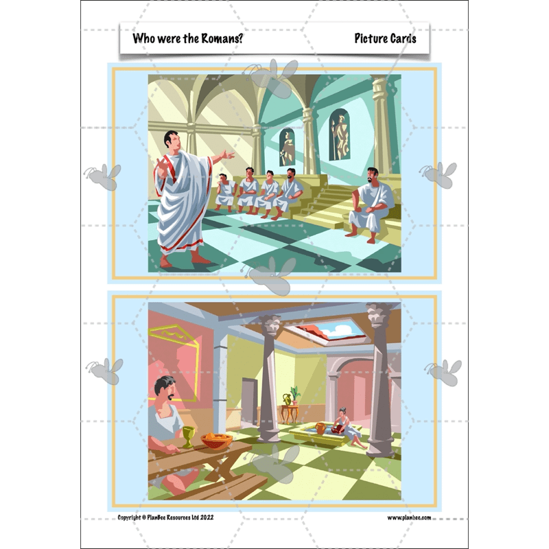 PlanBee Who were the Romans? KS2 Lesson Planning and Resources