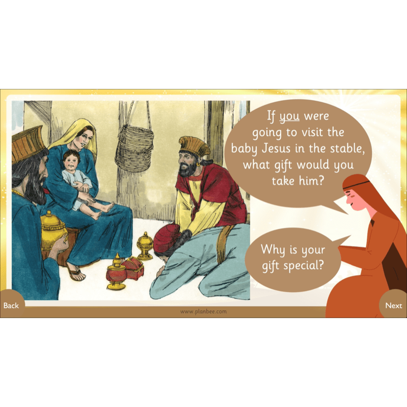 PlanBee Why do Christians give gifts at Christmas? PlanBee KS1 RE