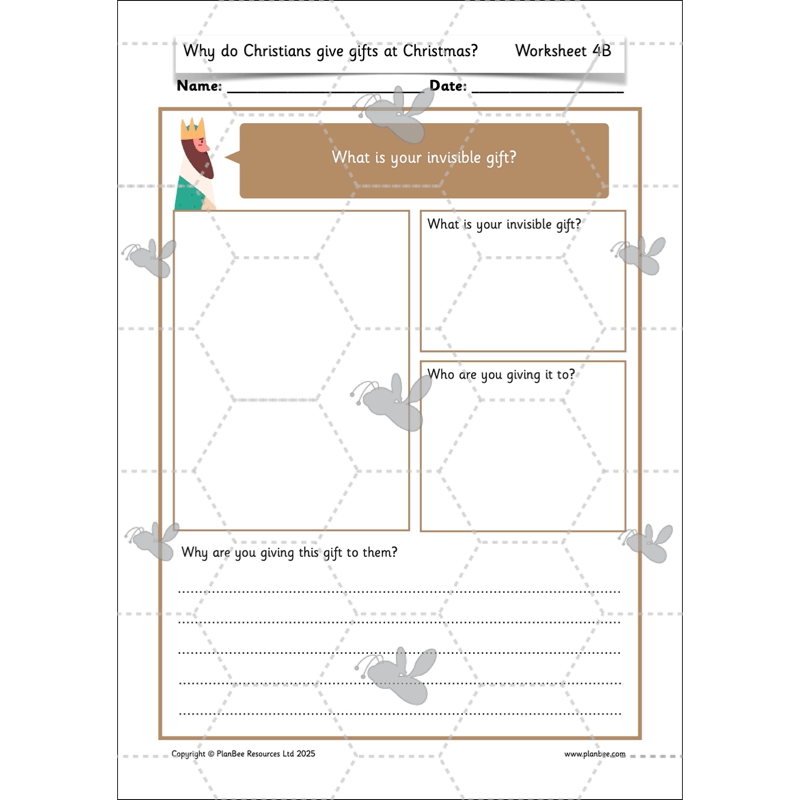 PlanBee Why do Christians give gifts at Christmas? PlanBee KS1 RE
