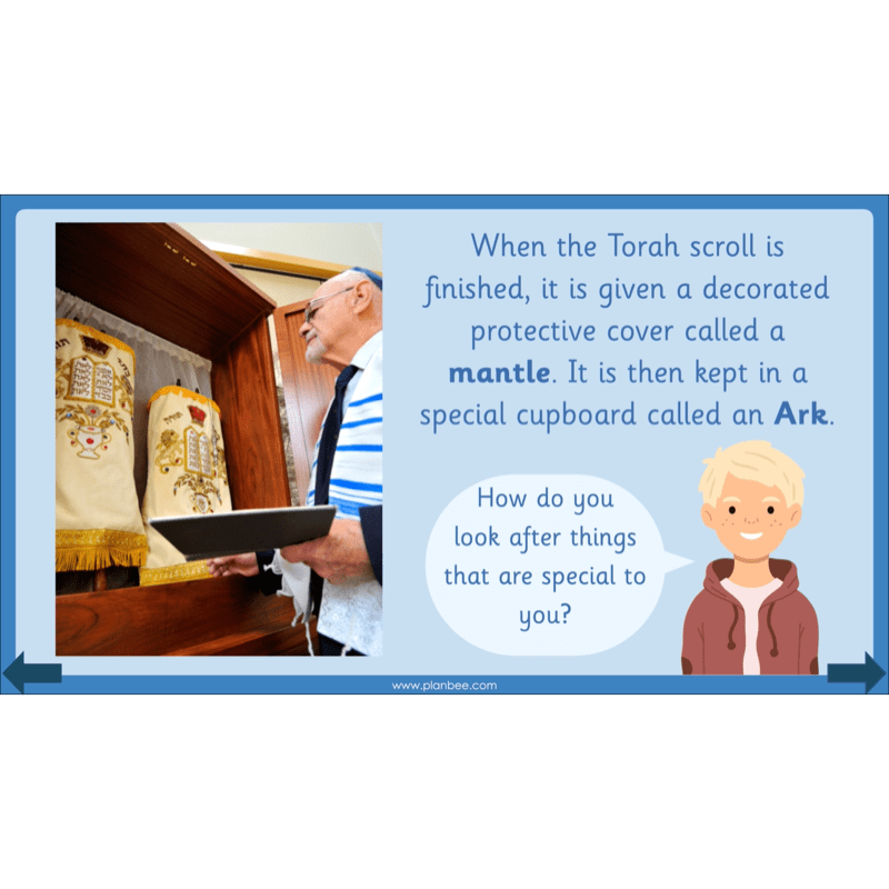 PlanBee Why is the Torah Special? The Torah KS1 RE Lessons