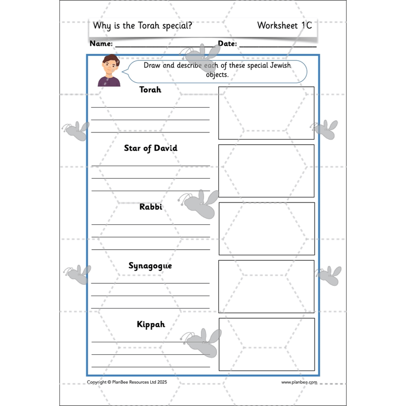 PlanBee Why is the Torah Special? The Torah KS1 RE Lessons