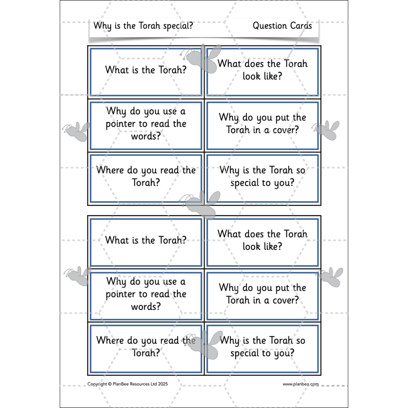PlanBee Why is the Torah Special? The Torah KS1 RE Lessons
